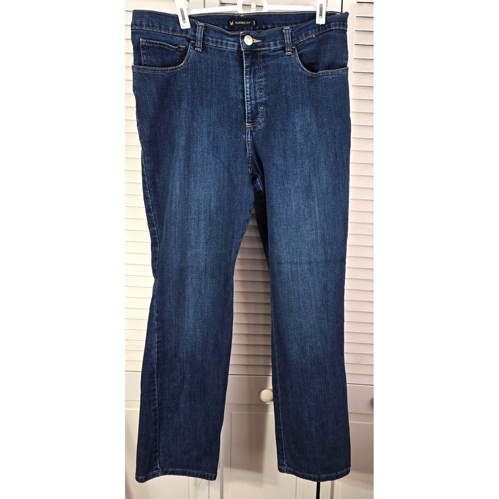 Lee Women's Jeans size 14 Med Classic Fit straight leg
